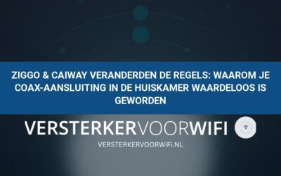Ziggo & Caiway veranderden de regels: Waarom je coax-aansluiting in de huiskamer waardeloos is geworden