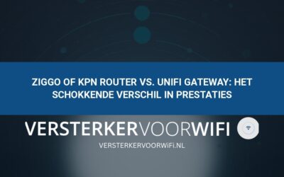 Ziggo of KPN router vs. UniFi Gateway: Het schokkende verschil in prestaties