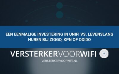 Een eenmalige investering in UniFi vs. levenslang huren bij Ziggo, KPN of Odido