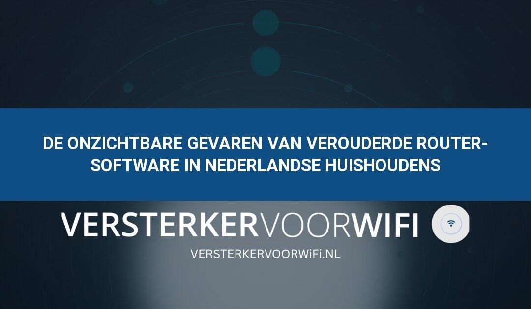 De onzichtbare gevaren van verouderde router-software in Nederlandse huishoudens