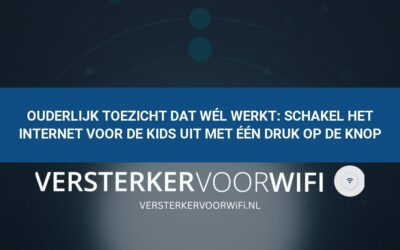 Ouderlijk toezicht dat wél werkt: Schakel het internet voor de kids uit met één druk op de knop