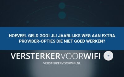 Hoeveel geld gooi jij jaarlijks weg aan extra provider-opties die niet goed werken?