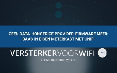 Geen data-hongerige provider-firmware meer: Baas in eigen meterkast met UniFi