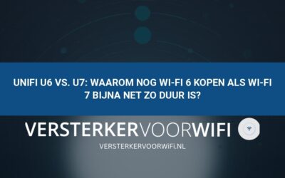 UniFi U6 vs. U7: Waarom nog Wi-Fi 6 kopen als Wi-Fi 7 bijna net zo duur is?