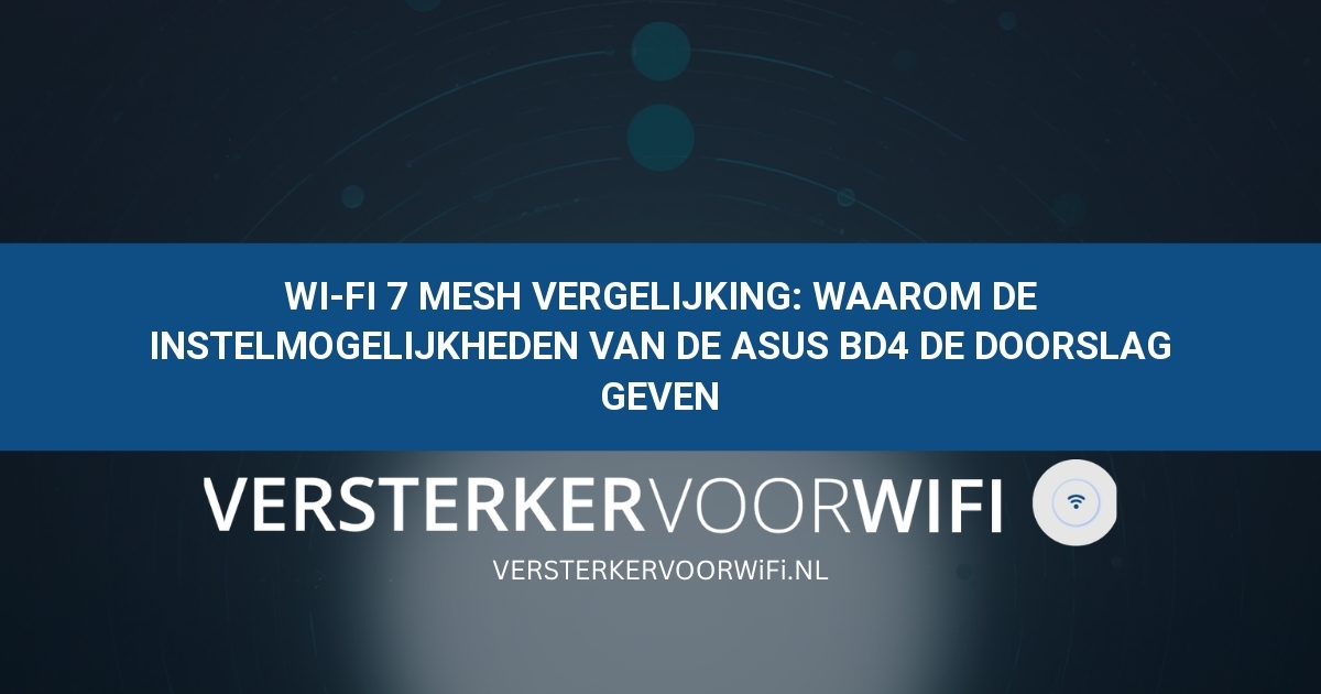 Versterker voor Wifi BLog AFbeelding