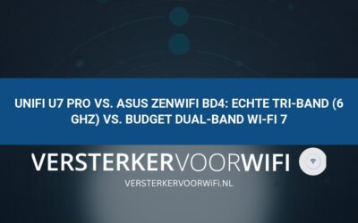 UniFi U7 Pro vs. ASUS ZenWiFi BD4: Echte Tri-Band (6 GHz) vs. Budget Dual-Band Wi-Fi 7