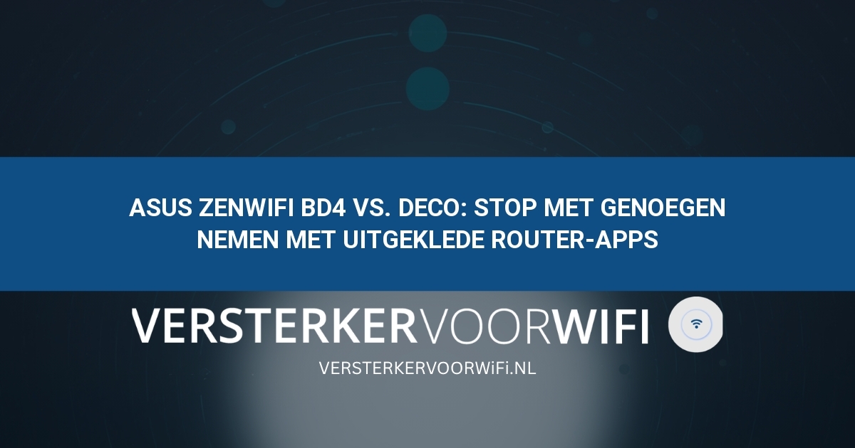 Versterker voor Wifi BLog AFbeelding Versterker voor Wifi BLog AFbeelding