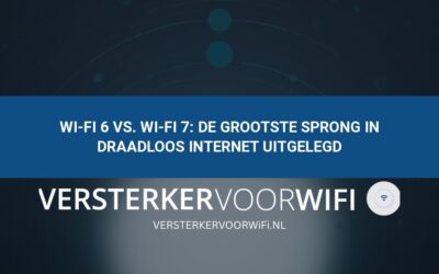 Wi-Fi 6 vs. Wi-Fi 7: De grootste sprong in draadloos internet uitgelegd
