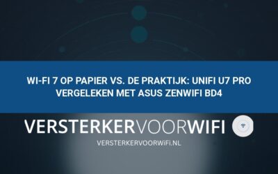 Wi-Fi 7 op papier vs. de praktijk: UniFi U7 Pro vergeleken met ASUS ZenWiFi BD4