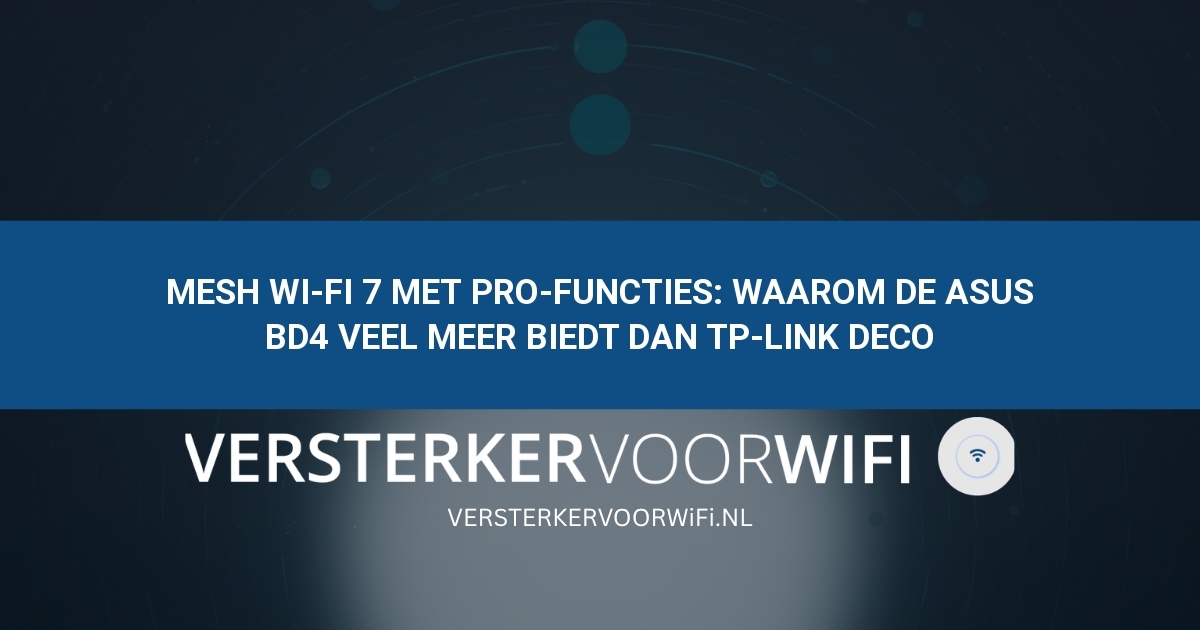 Versterker voor Wifi BLog AFbeelding Versterker voor Wifi BLog AFbeelding
