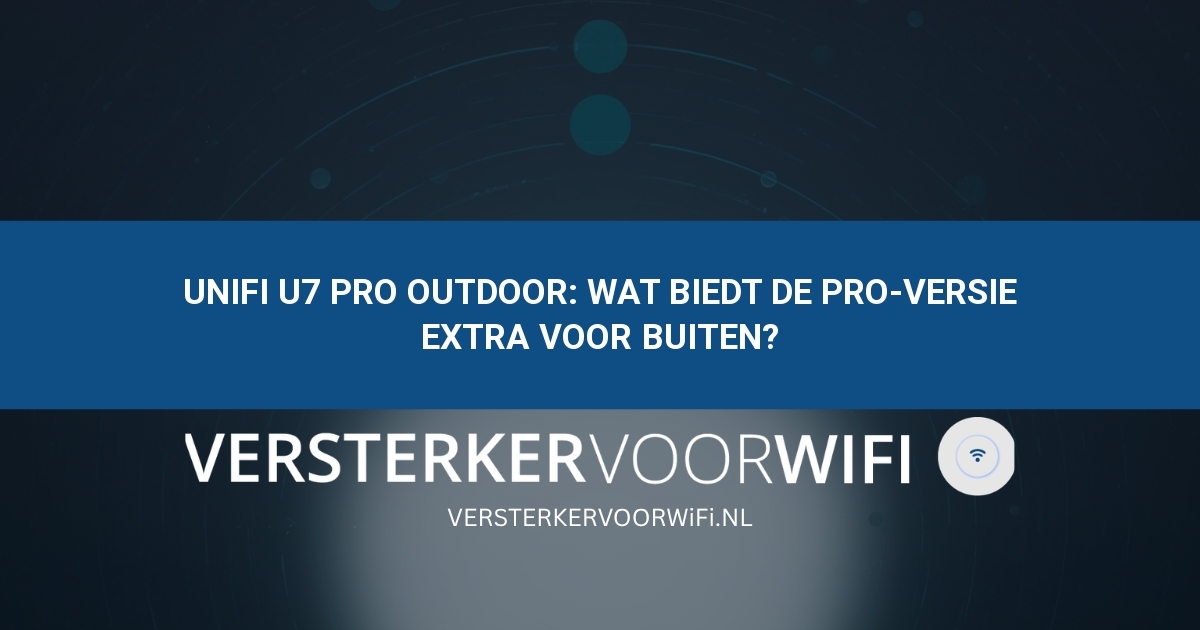 Versterker voor Wifi BLog AFbeelding