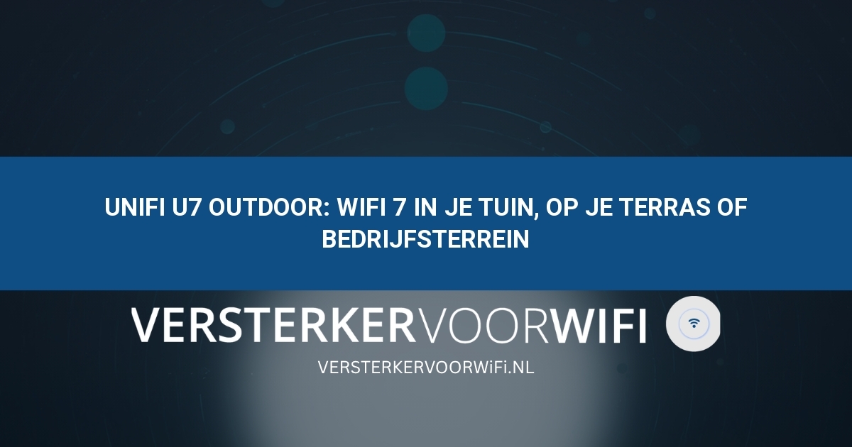 Versterker voor Wifi BLog AFbeelding